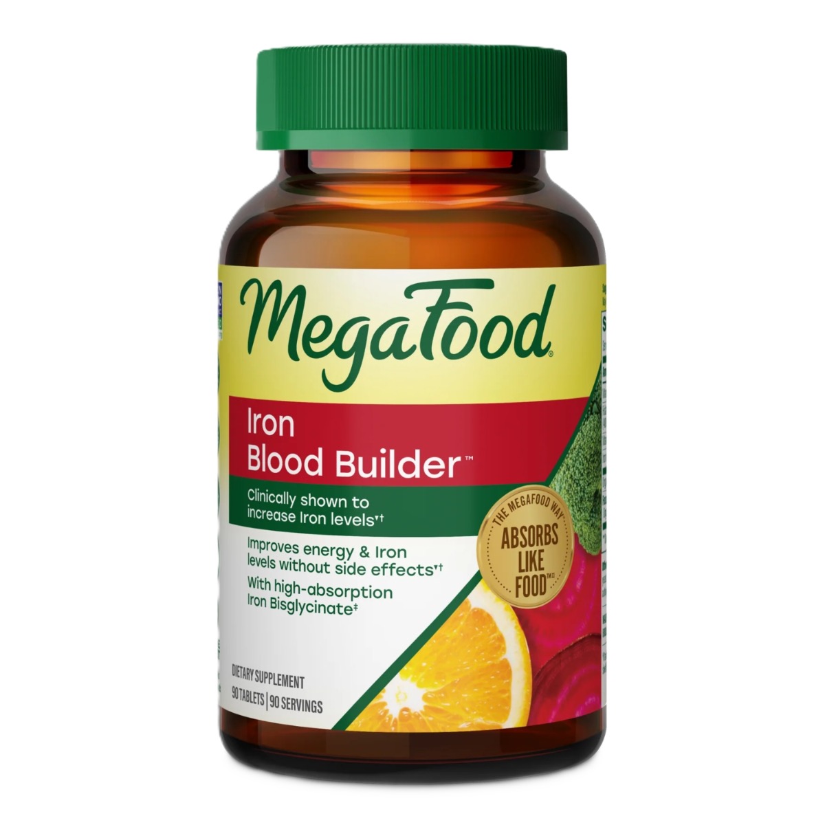 MegaFood Blood Builder – suplement żelaza 90 tabletek
