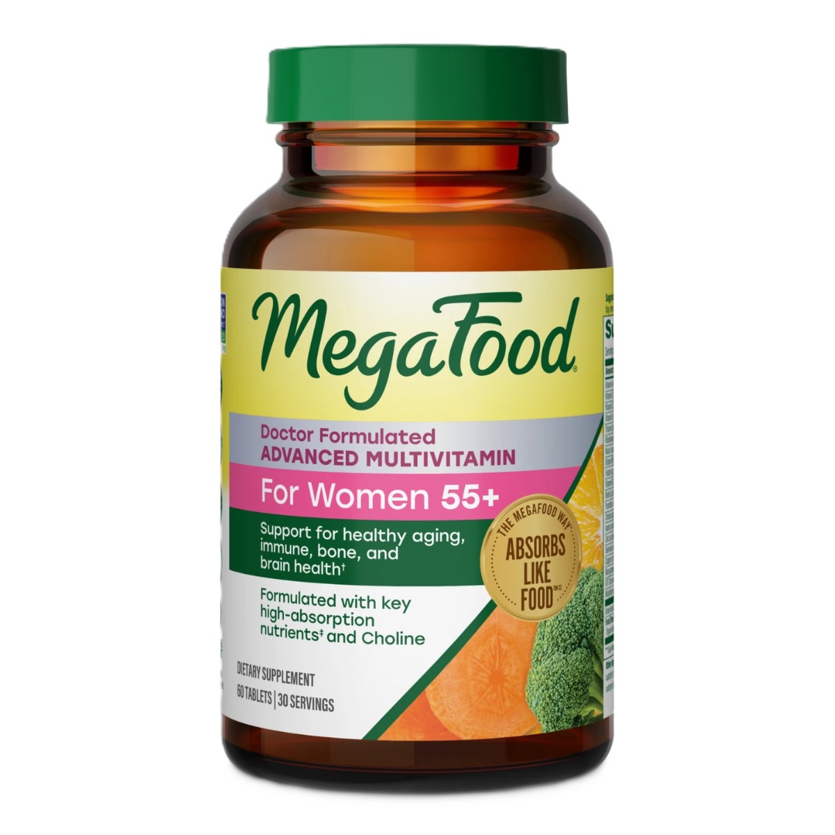 MegaFood Women's 55+ Advanced Multivitamin 60 tabletek