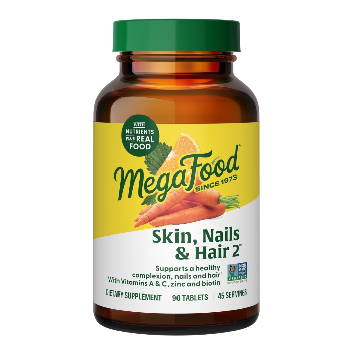 MegaFood Skin, Nails & Hair 2 90 tabletek