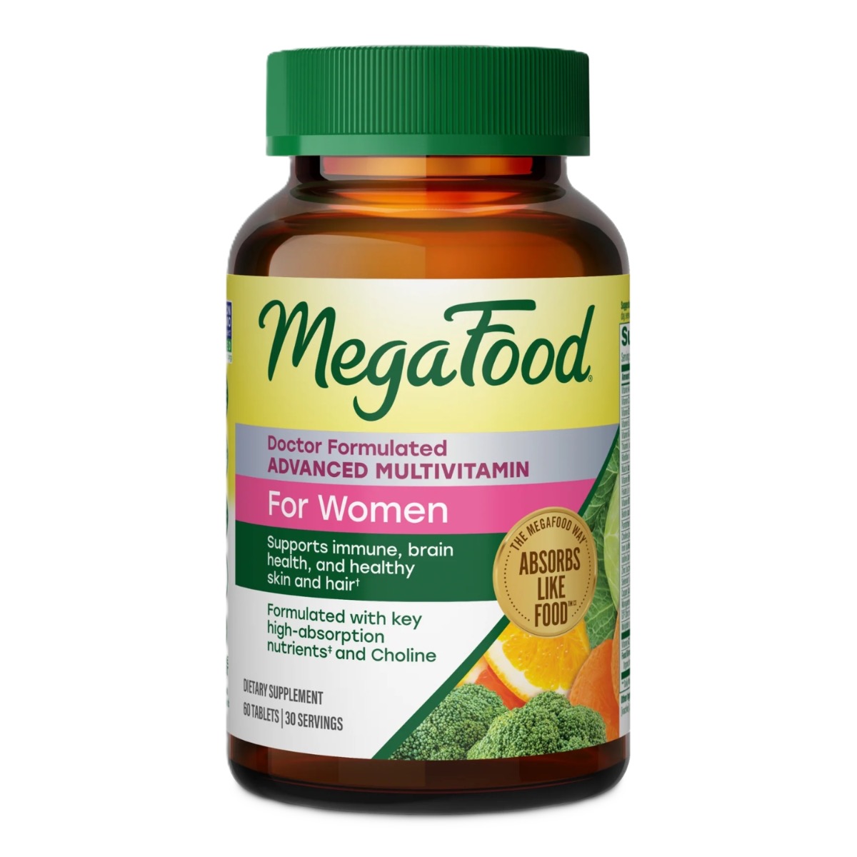 MegaFood Women's Advanced Multivitamin 60 tabletek
