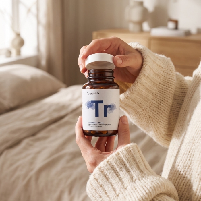 L-tryptofan – 400 mg