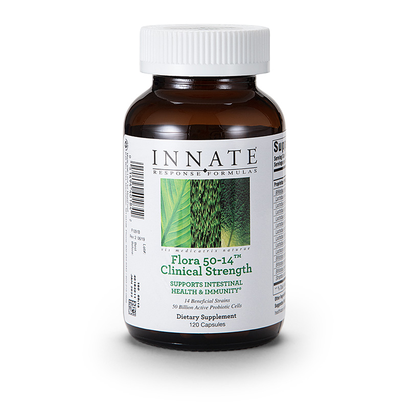 Innate Response Flora 50-14 Clinical Strength Probiotyki 120 kapsułek