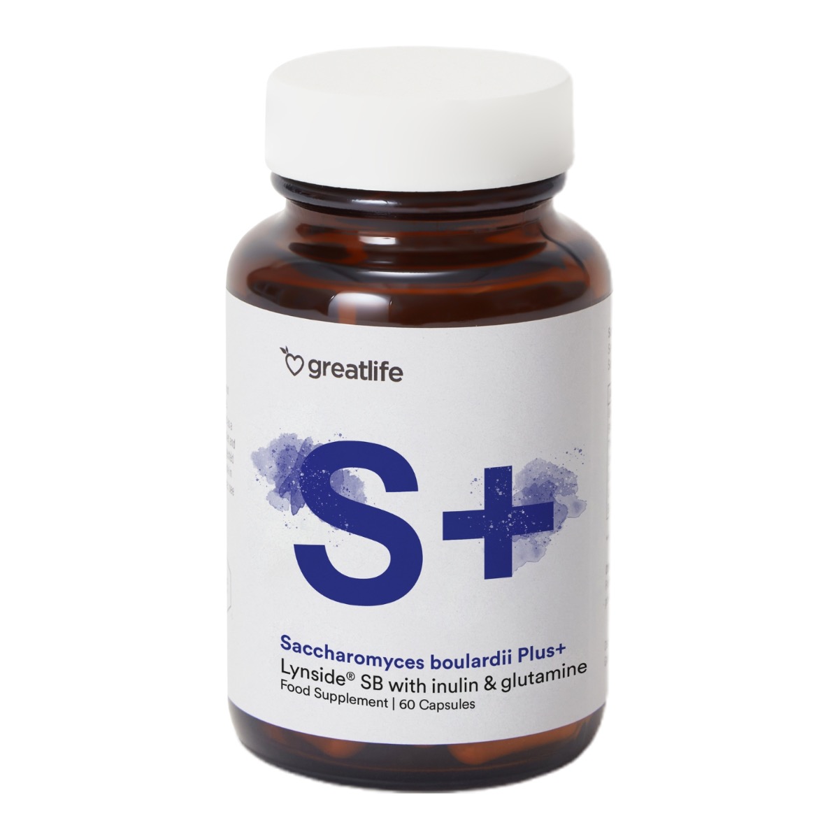 Greatlife Saccharomyces boulardii Plus+ 60 kapsułek
