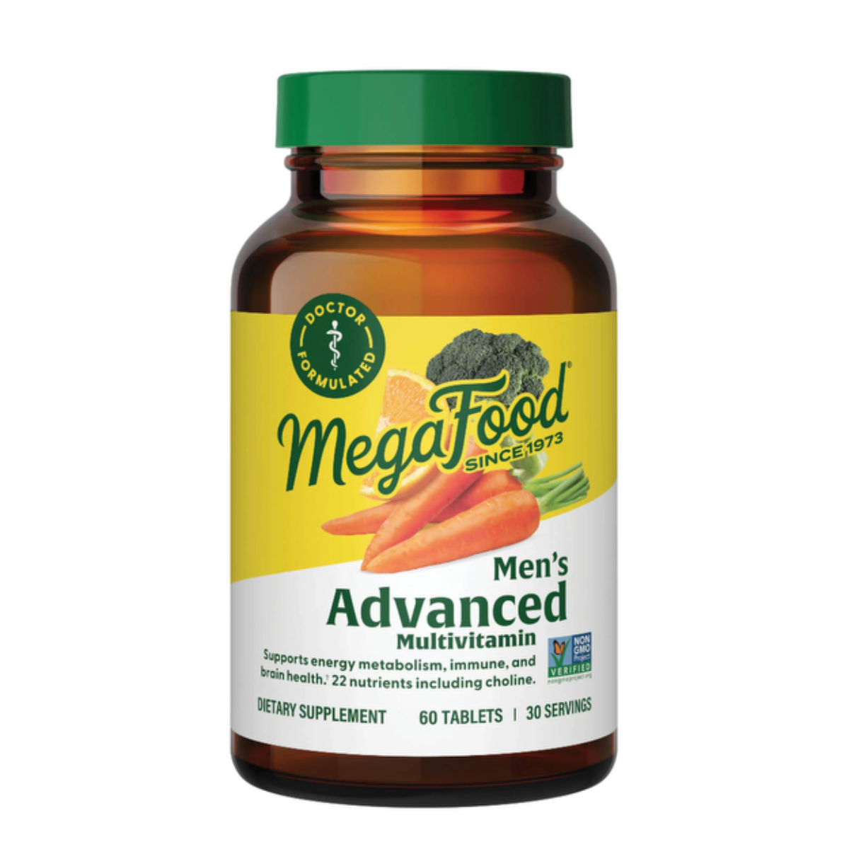 MegaFood Men's Advanced Multivitamin 60 tabletek