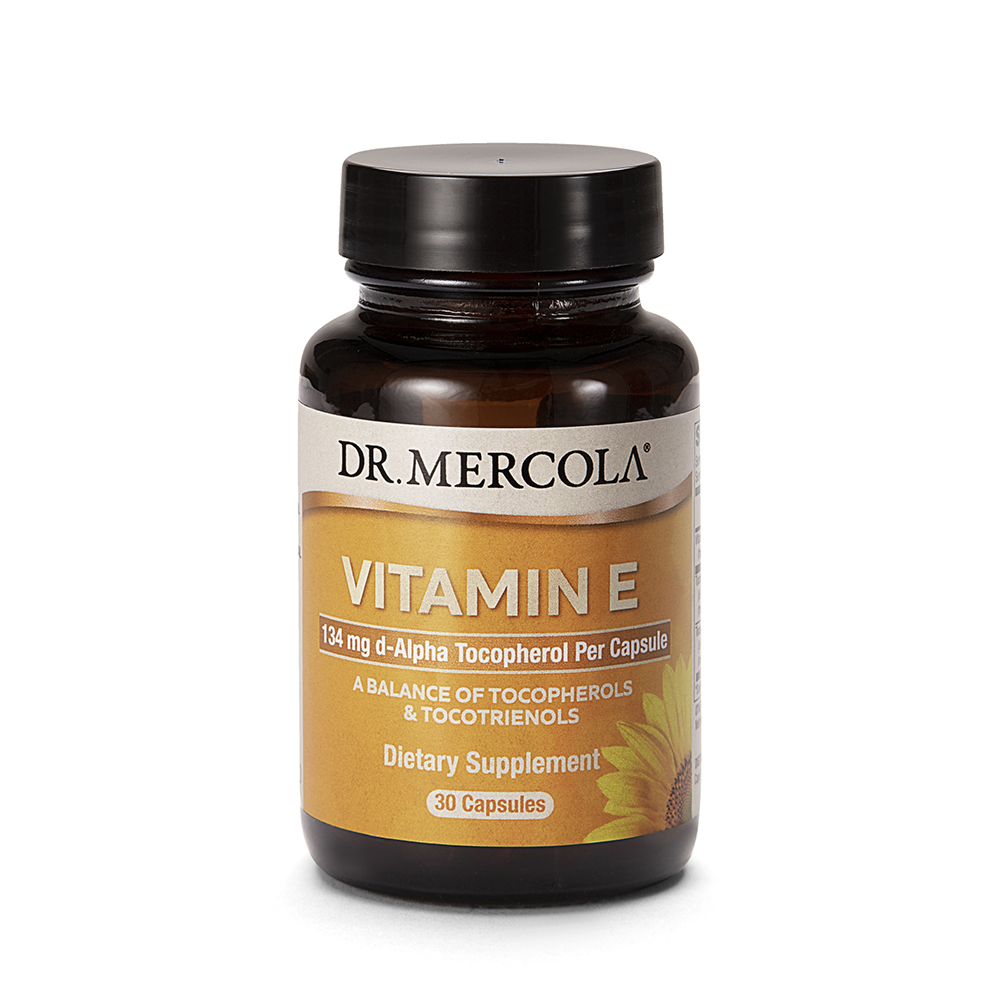 Dr Mercola Witamina E – tokoferole i tokotrienole 30 kapsułek