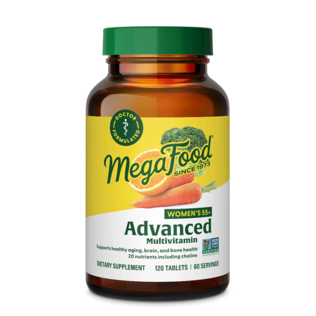 MegaFood Women's 55+ Advanced Multivitamin 120 tabletek