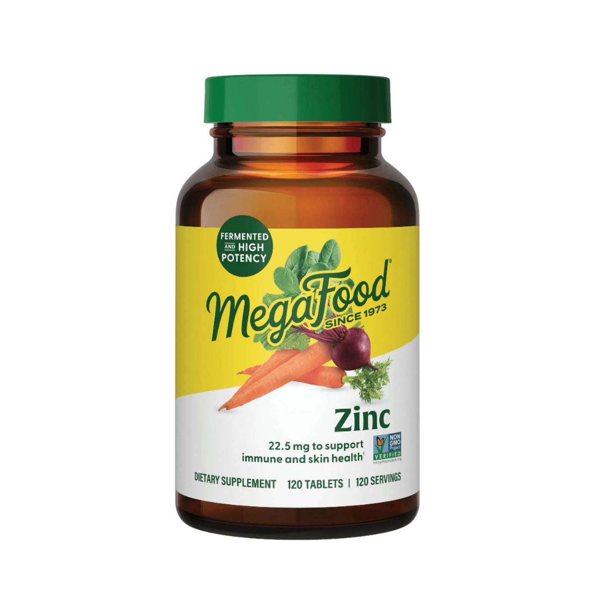MegaFood Cynk 120 tabletek